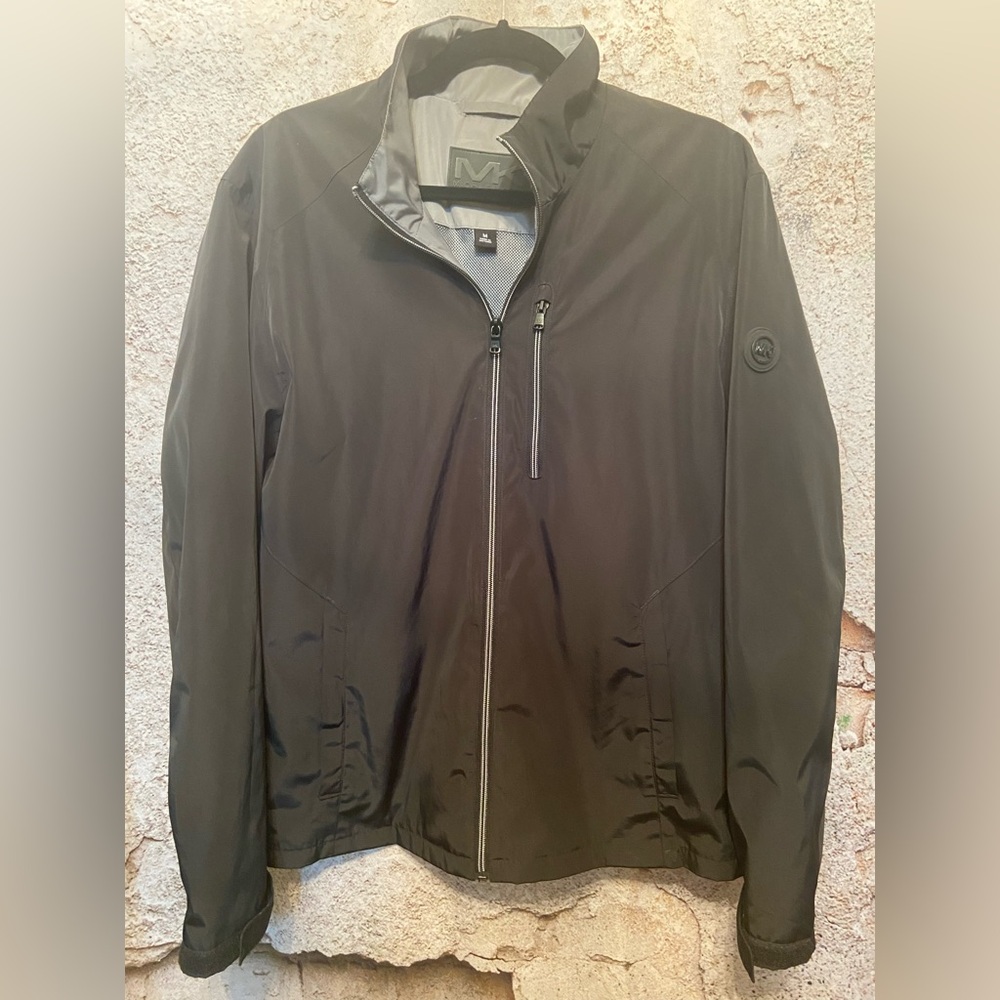 MENS Michael Kors Black Lightweight Windbreaker Jacket